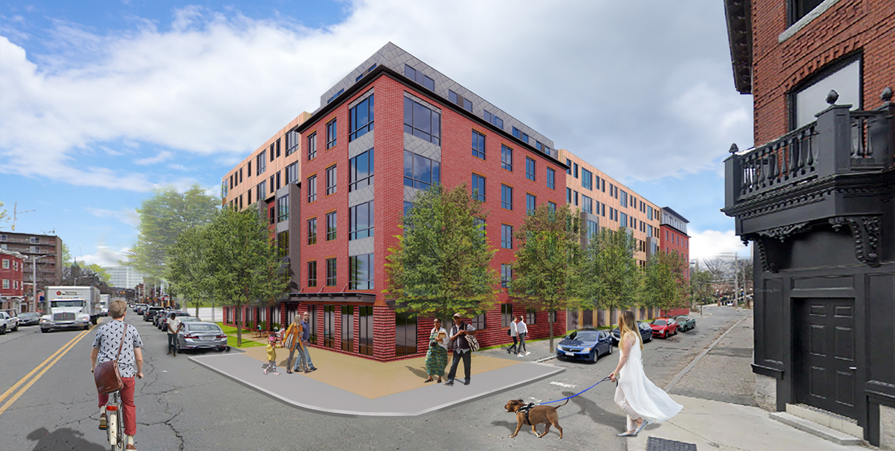 Merrimack Corridor Development Mockup